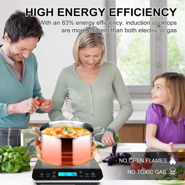 High energy efficiency