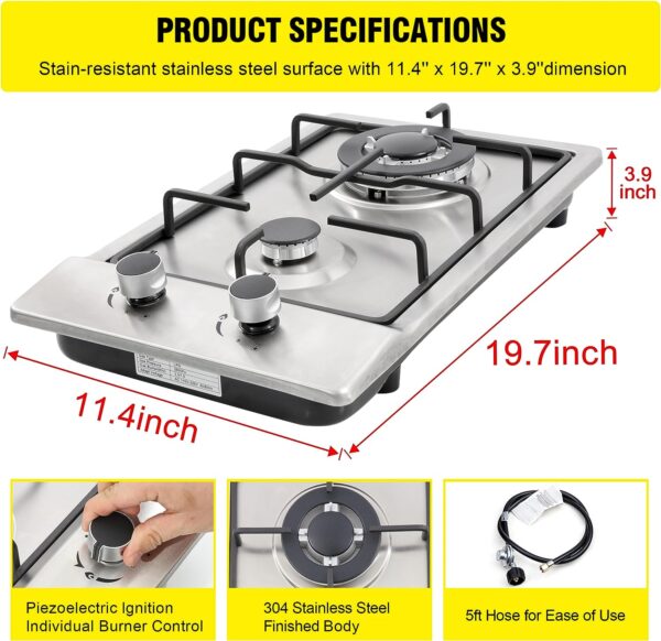 Gas Cooktop product specification