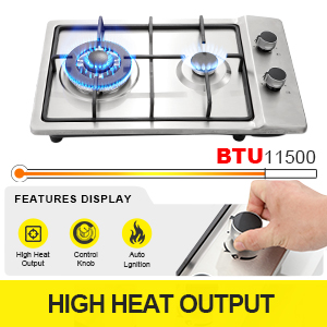 High heat output